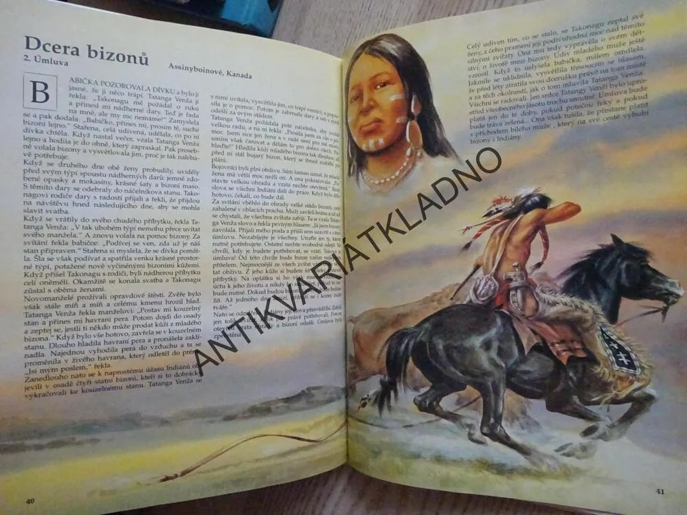 MÝTY A LEGENDY, INDIÁNI, **an