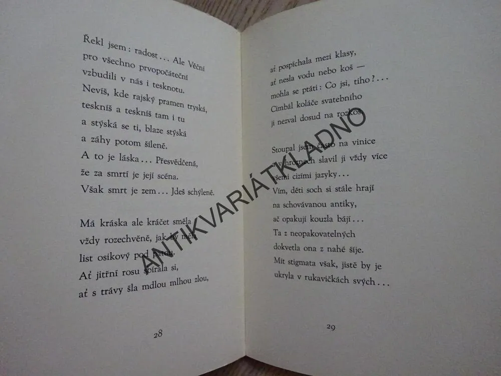 TEREZKA PLANETOVÁ, VLADIMÍR HOLAN, **an