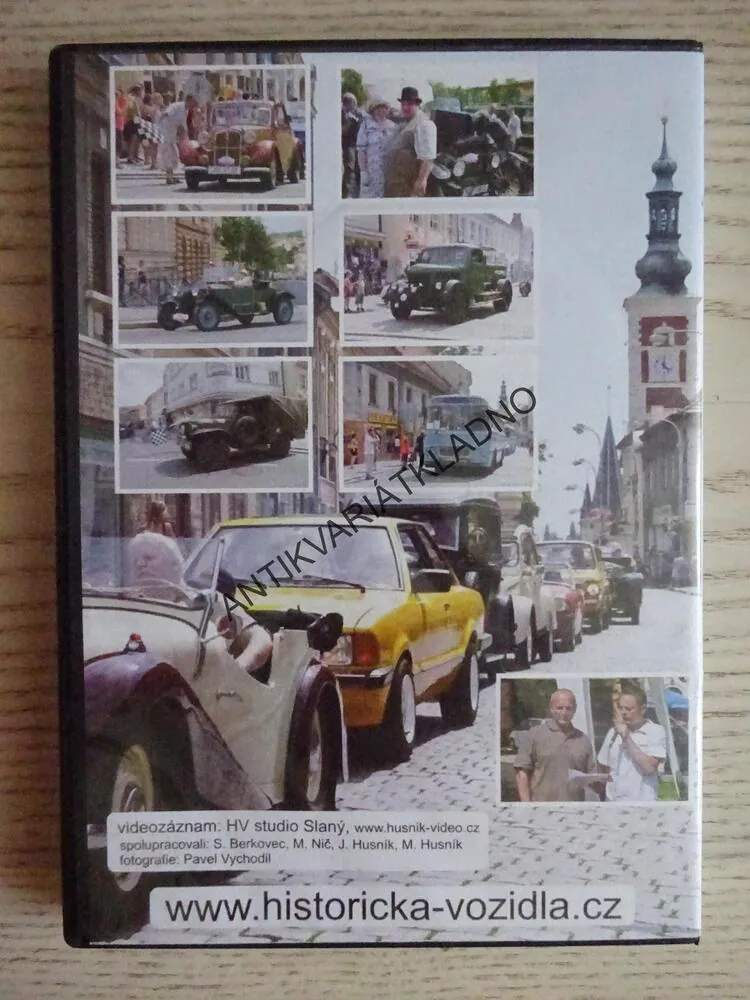 I. SLÁNSKÝ OKRUH O POHÁR STAROSTY KRÁLOVSKÉHO MĚSTA SLANÉHO, DVD MÍSTOPIS