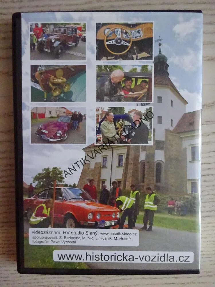 III. SLÁNSKÝ OKRUH O POHÁR STAROSTY KRÁLOVSKÉHO MĚSTA SLANÉHO, DVD MÍSTOPIS
