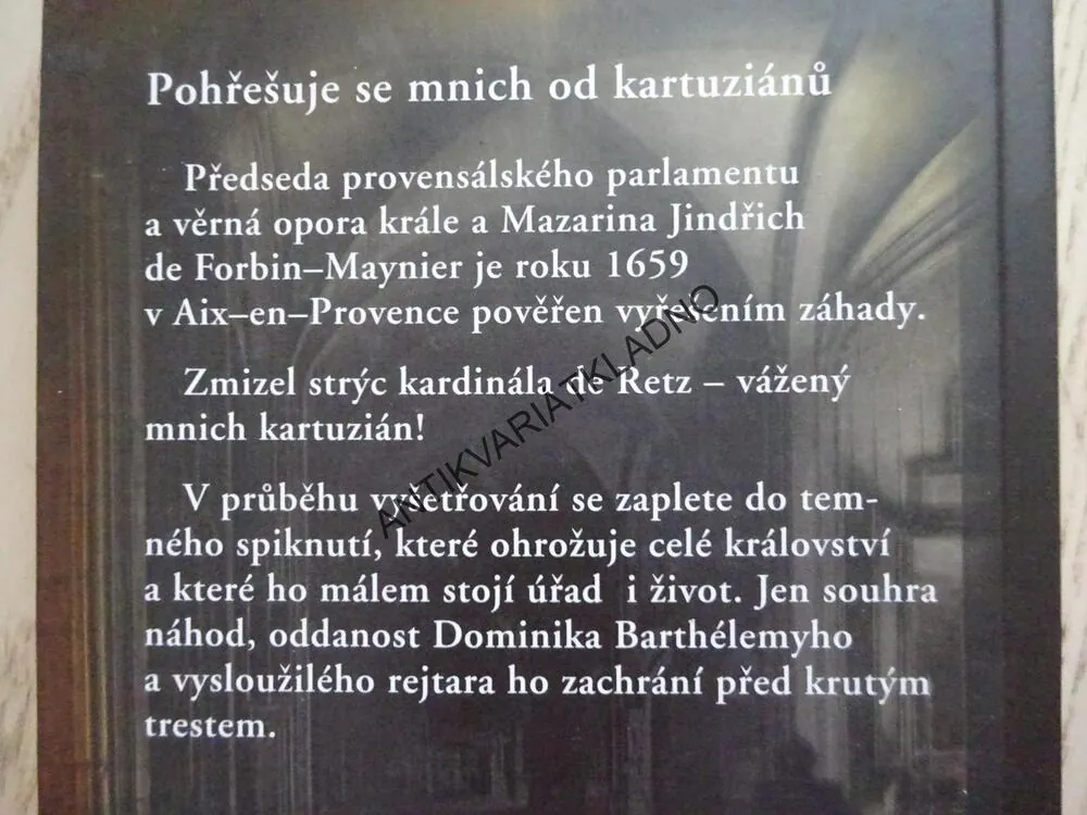 ZMIZEL, MNICH OD KARTUZIÁNŮ, JEAN D'AILLON, **an