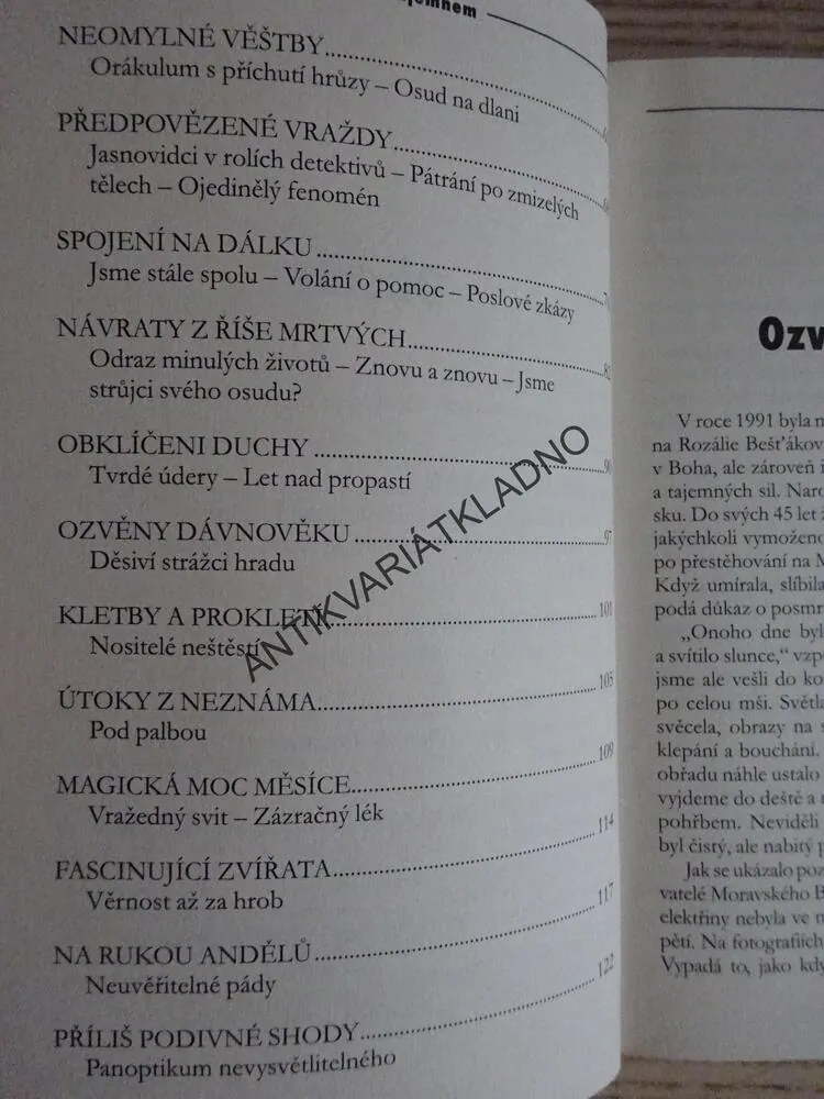 SETKÁNÍ S TAJEMNEM, ARNOŠT VAŠÍČEK, **an