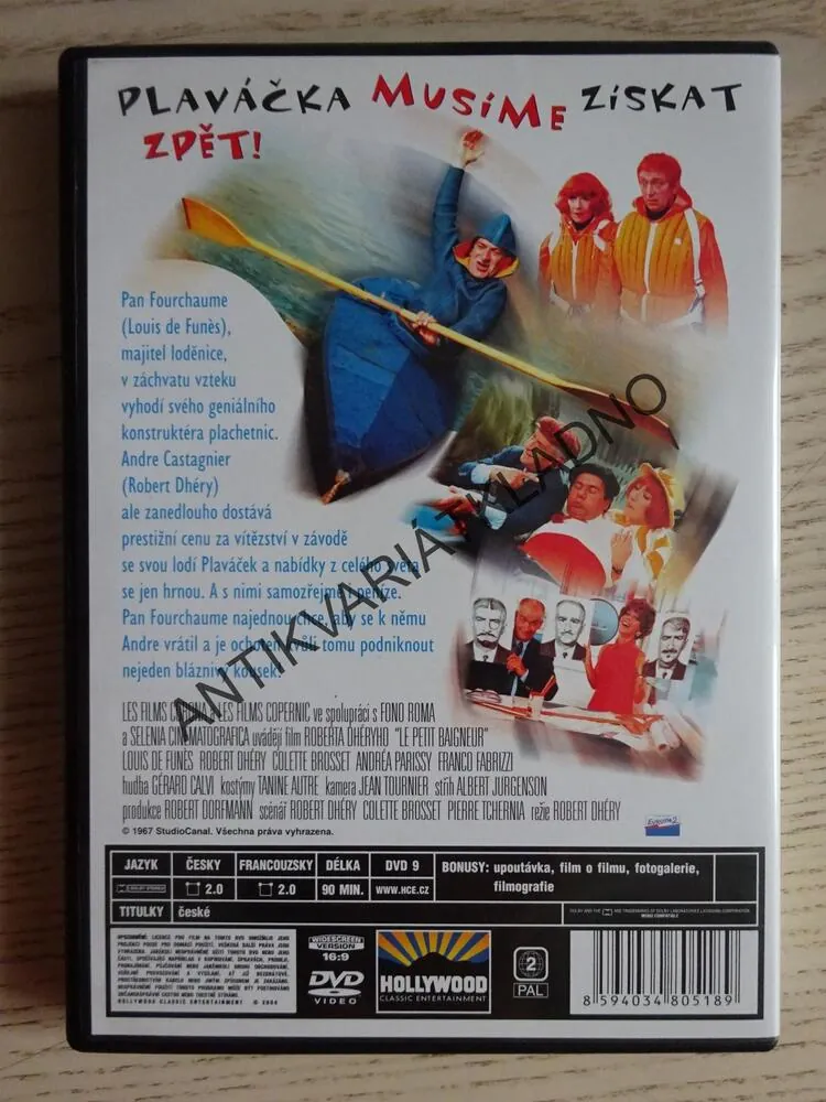 TONOUCÍ SE STÉBLA CHYTÁ, DVD FILM