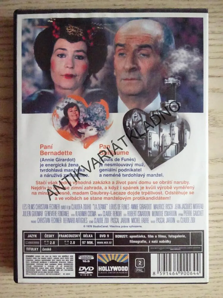 JEDEN HOT A DRUHÝ ČEHÝ, LOUIS DE FUNES, DVD FILM