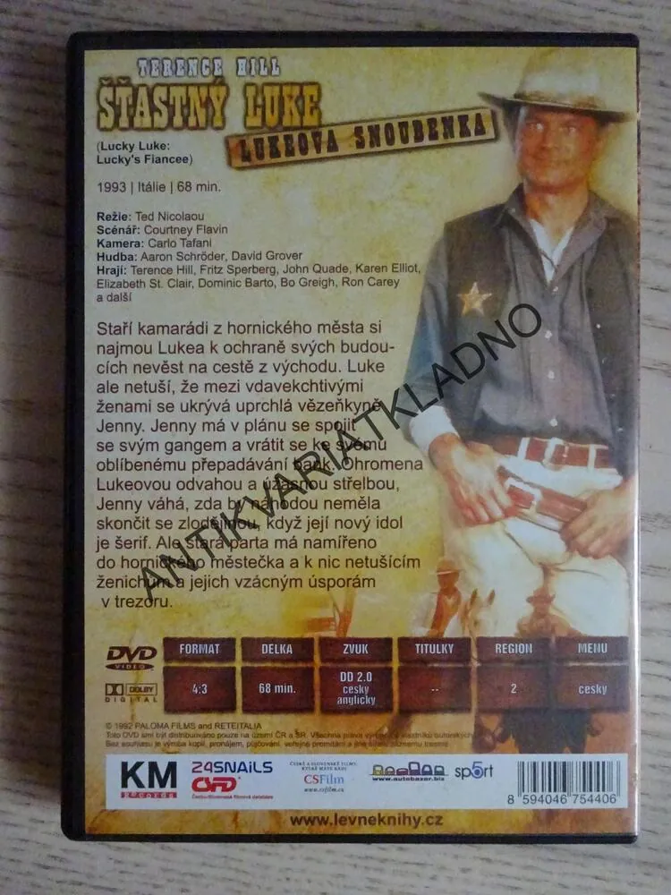 ŠŤASTNÝ LUKE, LUKEOVA SNOUBENKA, DVD FILM