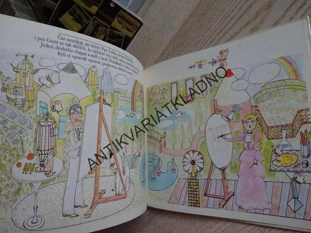 PAN TUŽKA A SLEČNA PASTELKA O PSU GUMOVI NEMLUVĚ, MILOSLAV JÁGR, **an