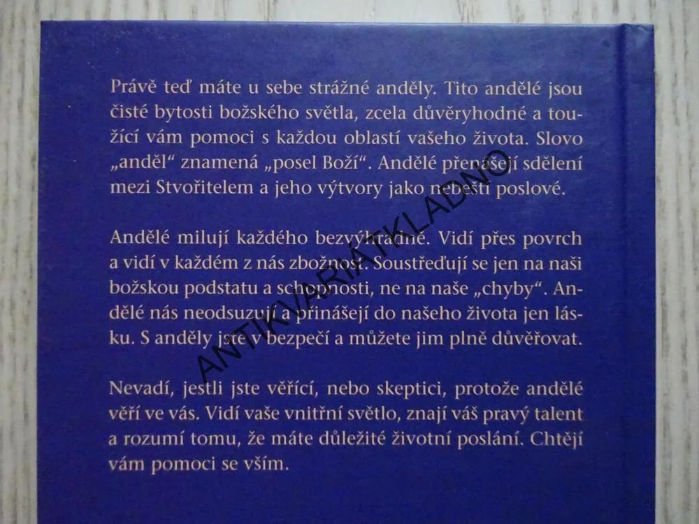 ANDĚLÉ, SETKÁNÍ S ANDĚLY, DOREEN VIRTUE, **an