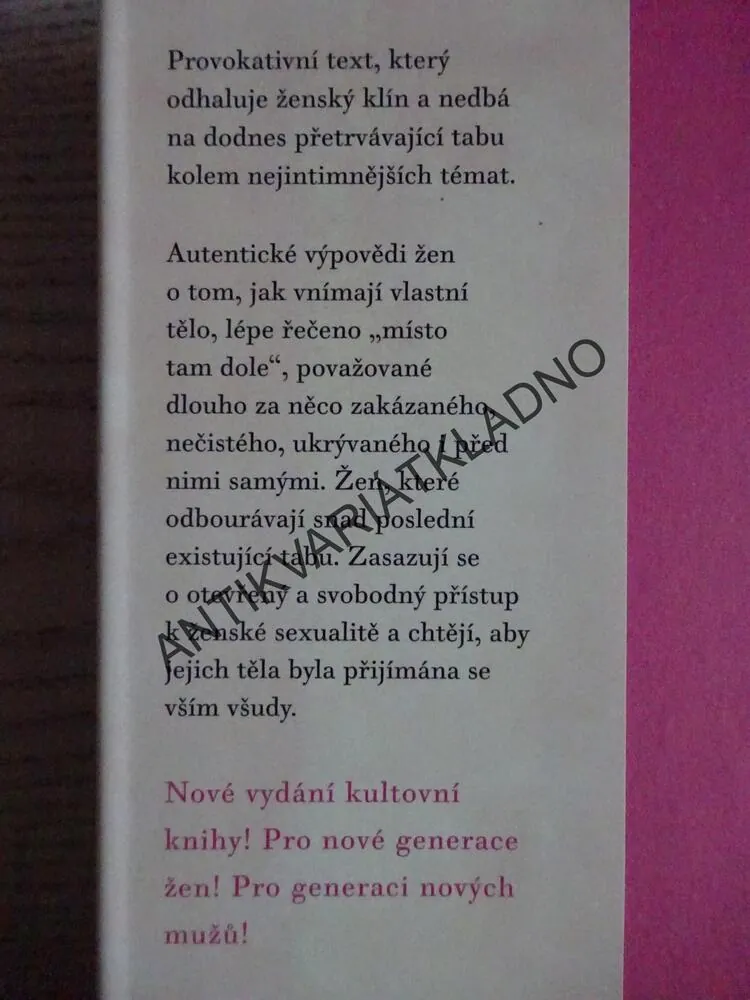 MONOLOGY VAGINY, EVE ENSLER, **an