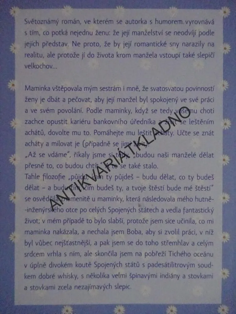 VEJCE A JÁ, BETTY MACDONALDOVÁ, **an