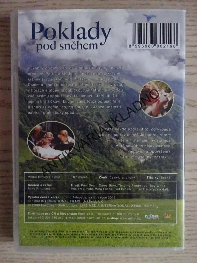 POKLADY POD SNĚHEM, DVD FILM