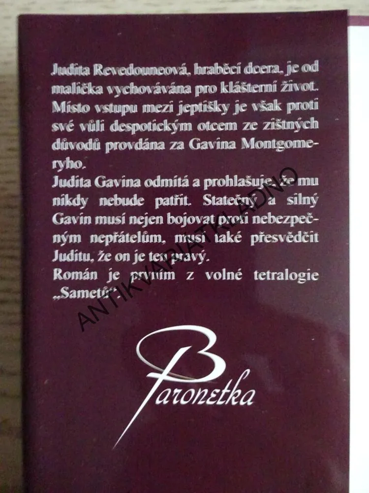 SAMETOVÝ SLIB, JUDE DEVERAUX, **an
