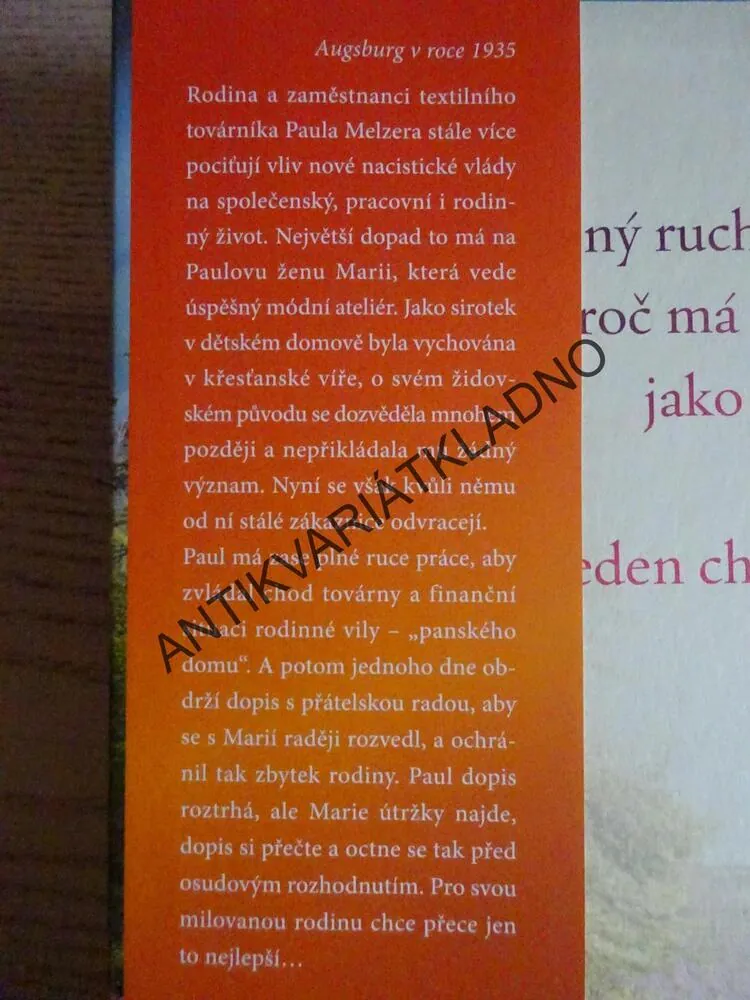 PANSKÝ DŮM, BOUŘE, ANNE JACOBSOVÁ, **an