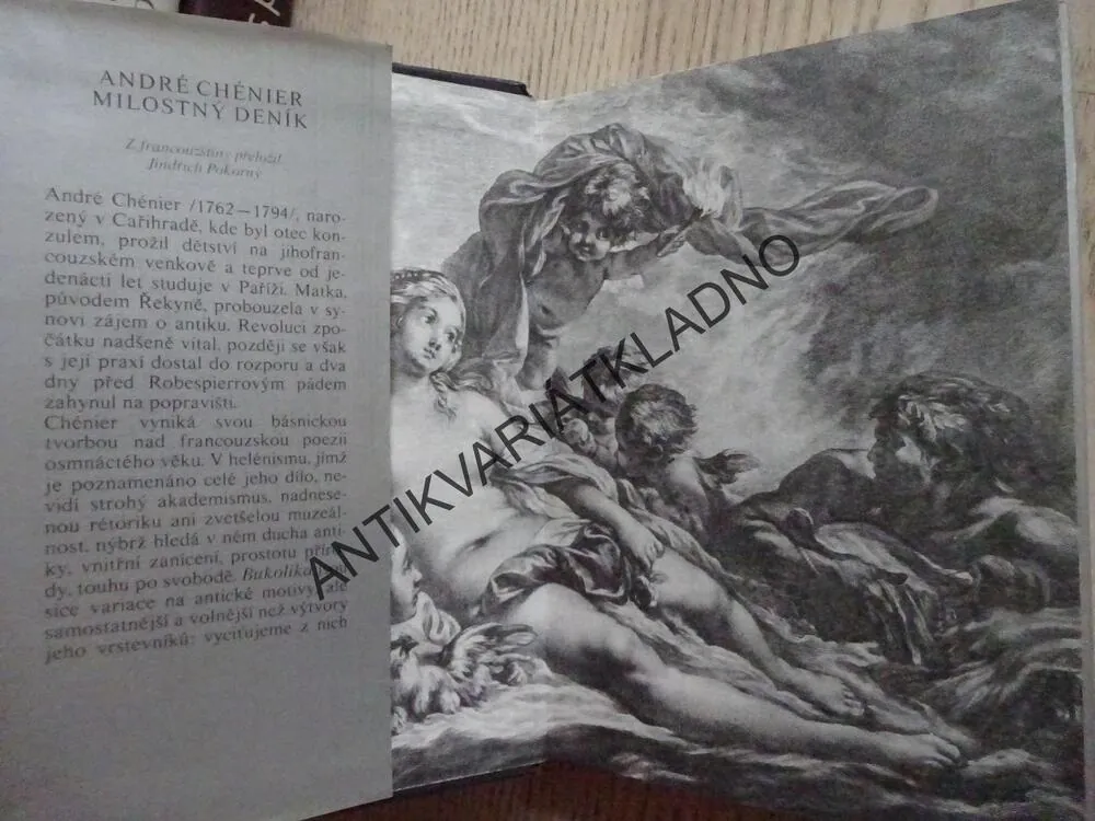 MILOSTNÝ DENÍK, ANDRÉ CHÉNIER, **an