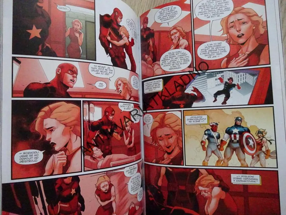 CAPTAIN AMERICA, KAPITÁN AMERIKA, MARIA HILLOVÁ PŘED SOUDEM, KOMIKS MARVEL, **an