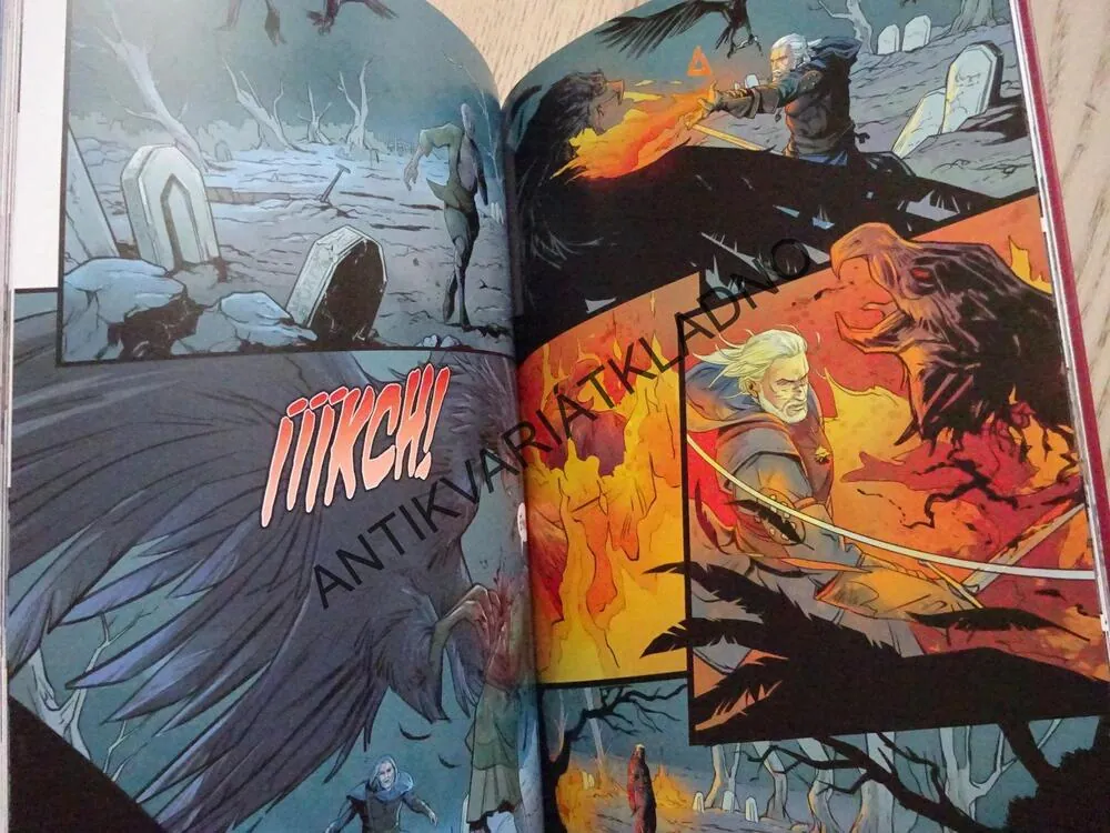 ZAKLÍNAČ, Z MASA A OHNĚ, KOMIKS, **an