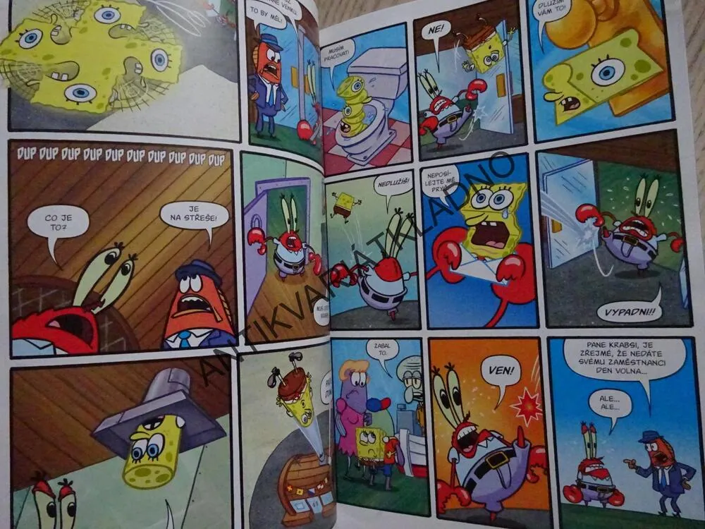 KOMIKS SPONGEBOB, DALŠÍ PODMOŘSKÁ LAHŮDKA!, 1/2023