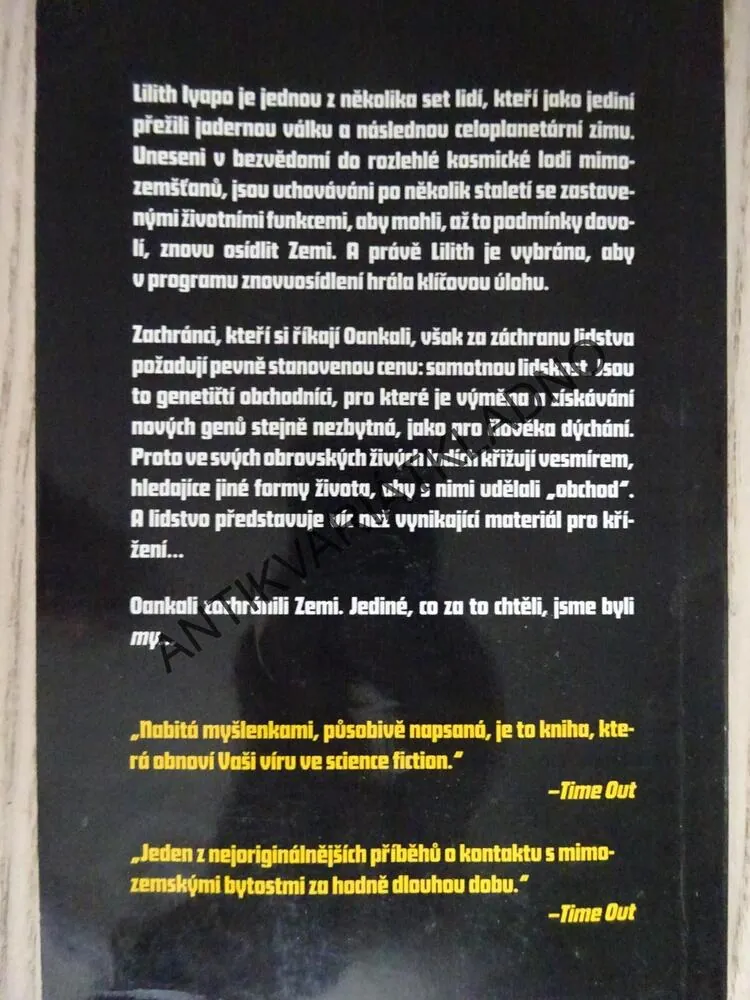 XENOGENESIS: ÚSVIT, OCTAVIA E. BUTLEROVÁ, **an