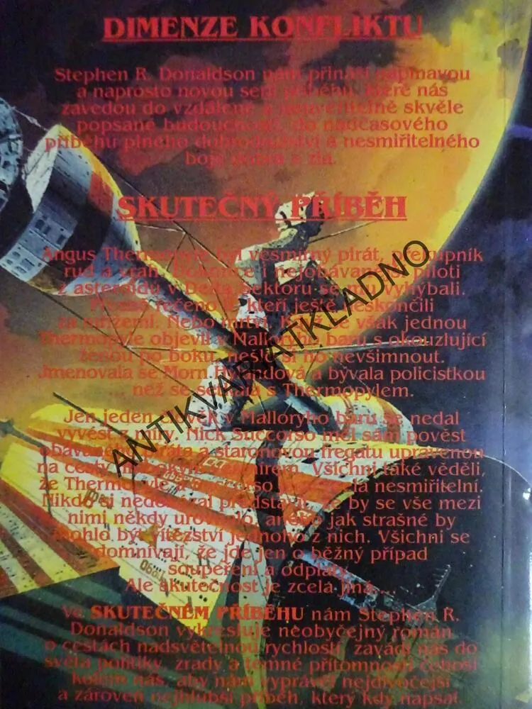 SKUTEČNÝ PŘÍBĚH, DIMENZE KONFLIKTU, STEPHEN R. DONALDSON, **an