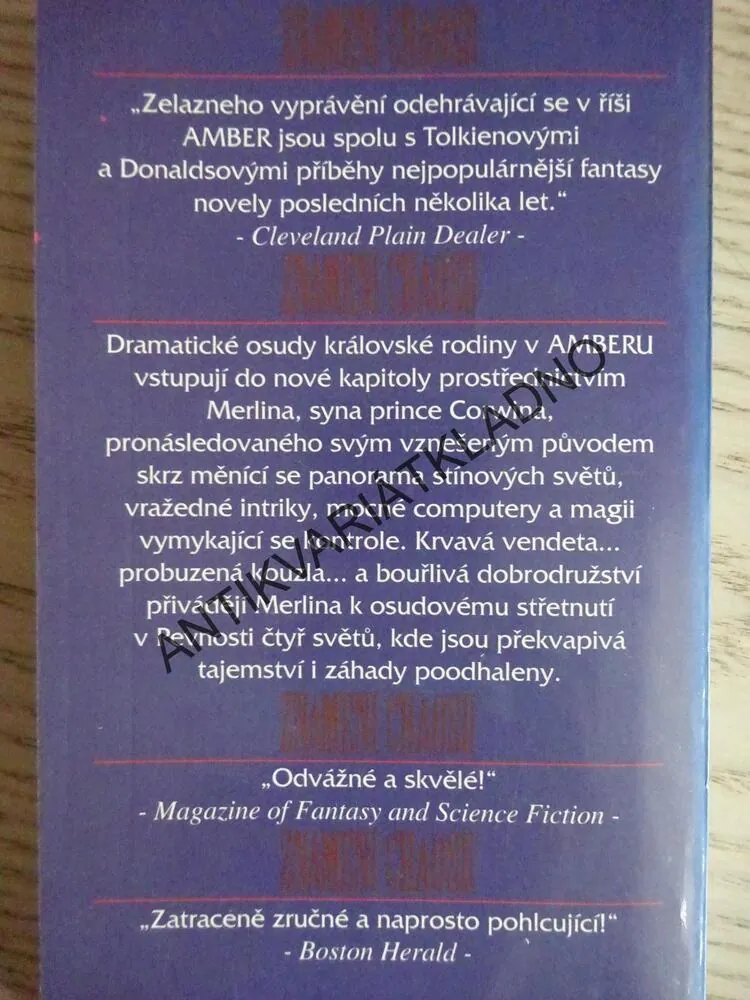 ZNAMENÍ CHAOSU, ROGER ZELAZNY, **an