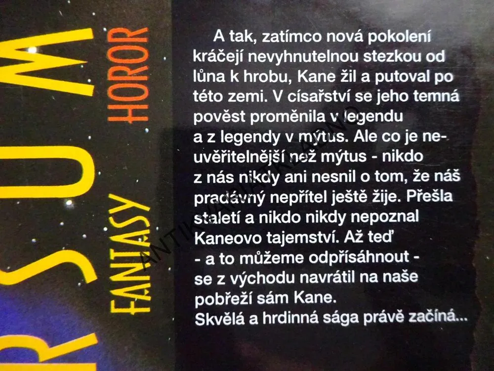 PŘEDIVO TMY, KARL EDWARD WAGNER, **an