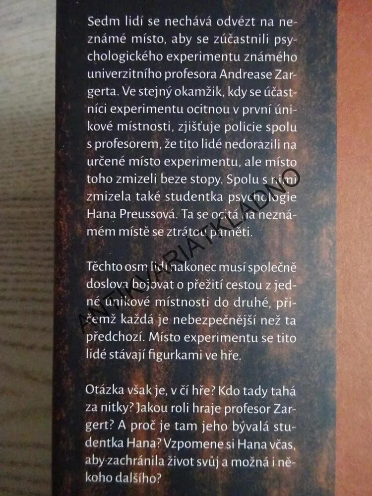 ÚNIKOVKA, MARC MELLER, **an