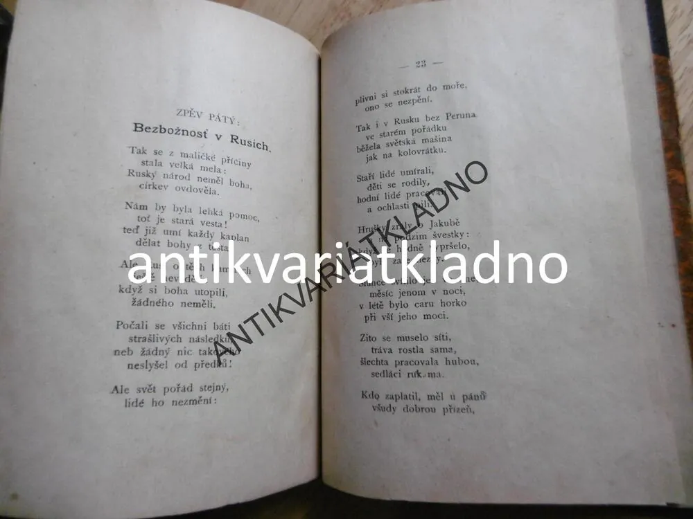 KŘEST SV.VLADIMÍRA, LEGENDA RUSKO,BOROVSKÝ, 1897