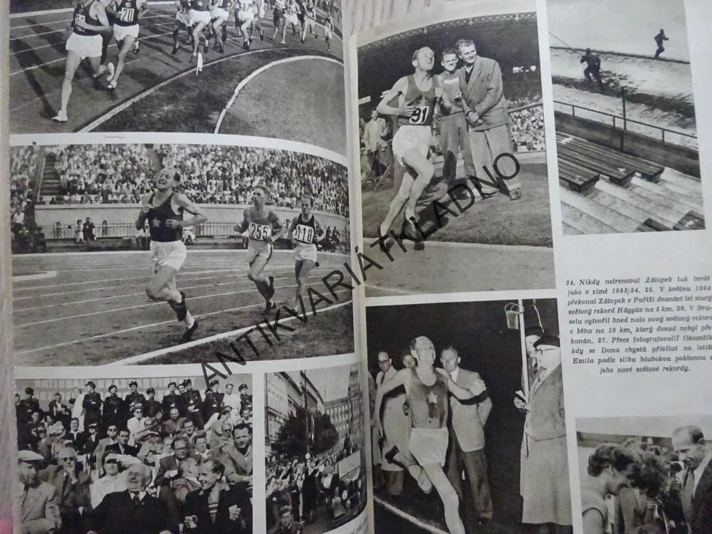 EMIL ZÁTOPEK VYPRAVUJE, **an