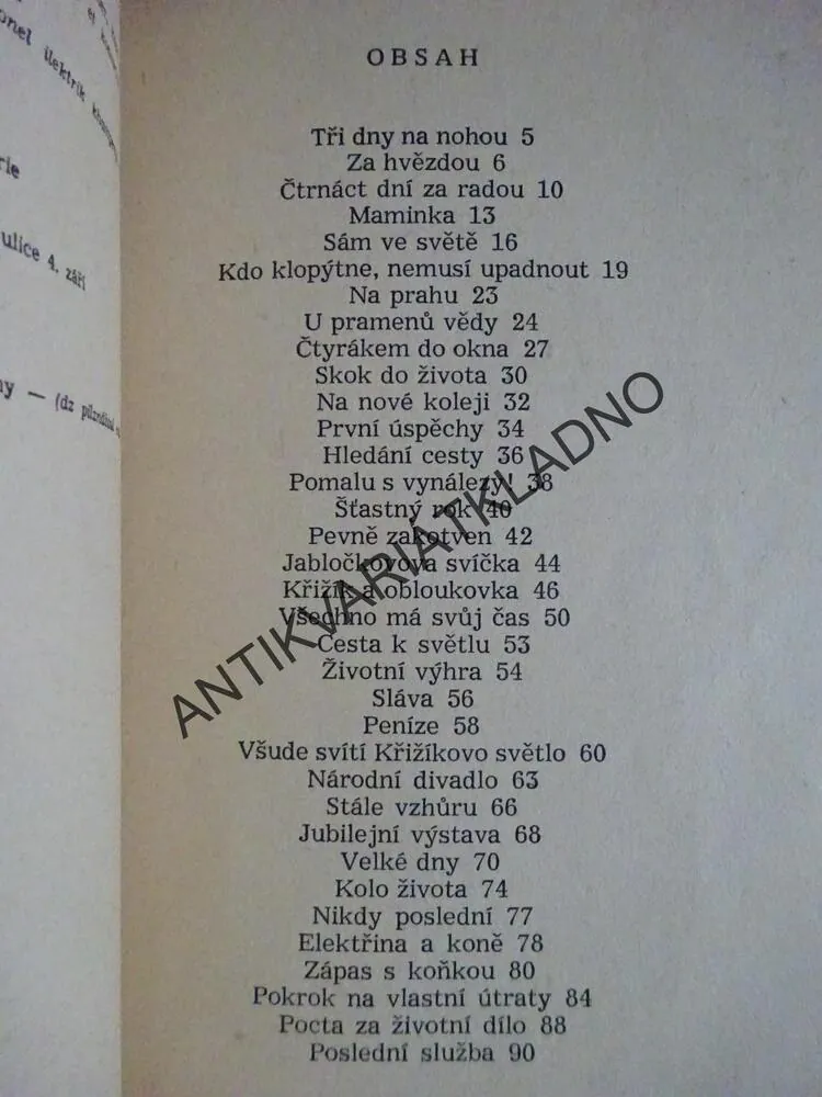 SVĚTLONOŠ, ŽIVOTNÍ PŘÍBĚH FRANTIŠKA KŘIŽÍKA, JAROSLAV ANDREJS, **an