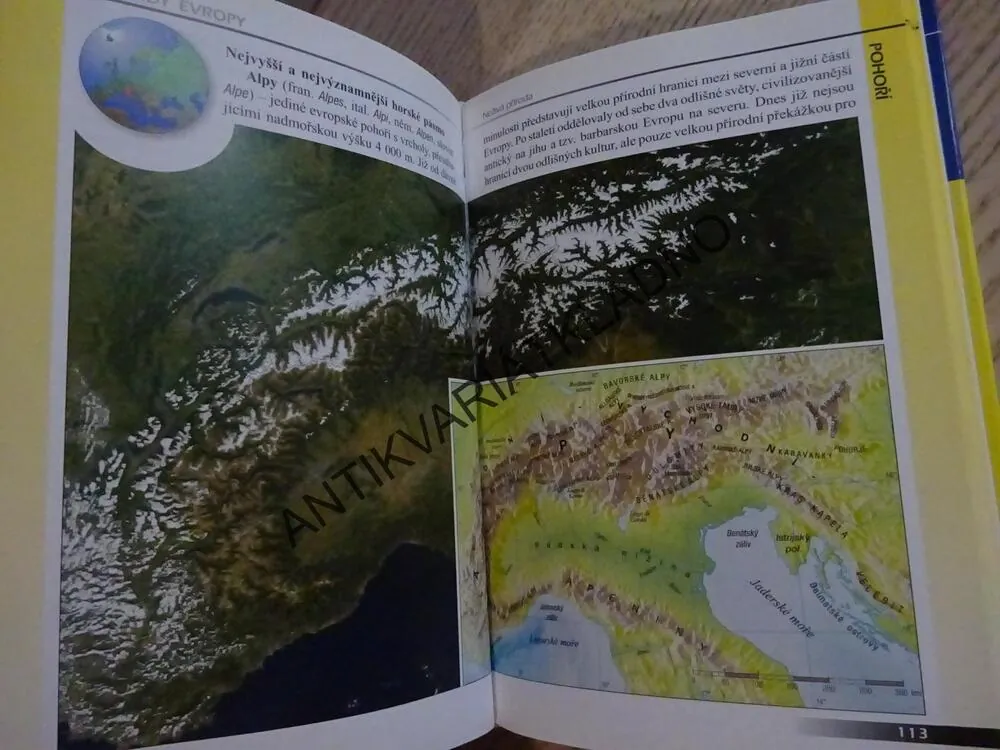 REKORDY EVROPY, NEŽIVÁ PŘÍRODA, **an