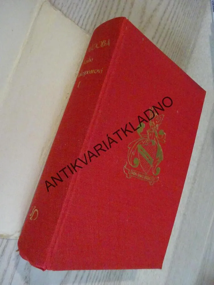 KNIHA O SHAKESPEAROVI, FRANTIŠEK CHUDOBA, **an