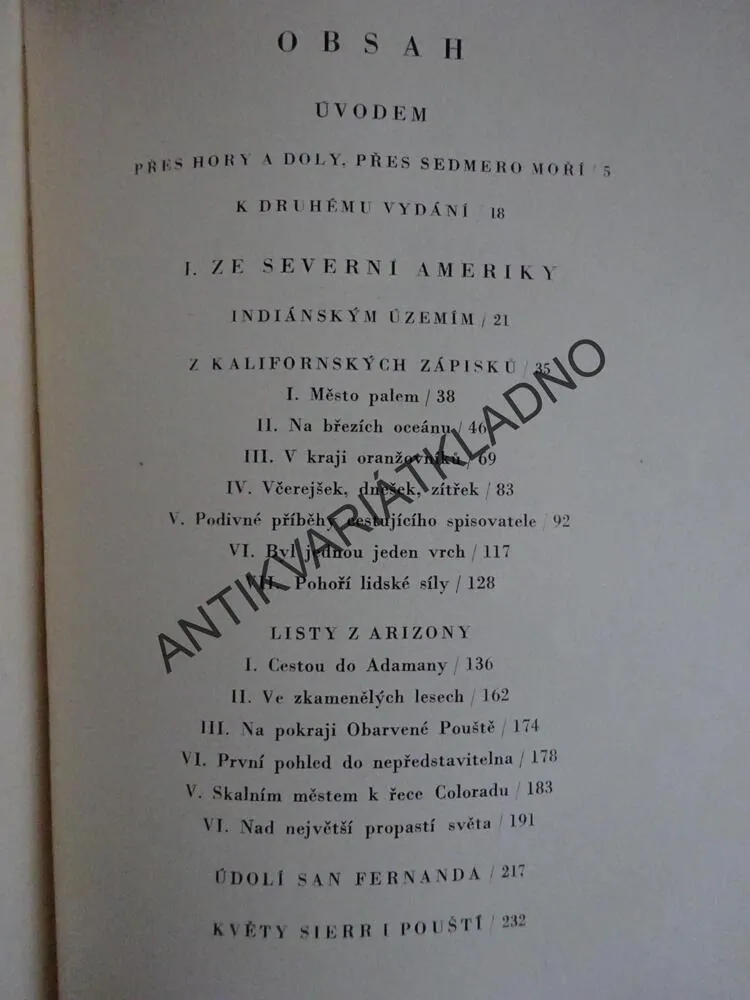 PŘES HORY A DOLY, JAN HAVLASA, **an