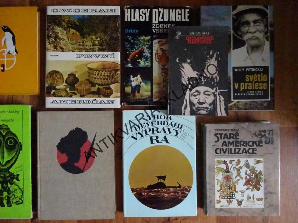 SMĚS CESTOPISY 13 KS KNIH- ŠOLC,MIELCHE, BRDEČKA, FOREJT, WITTGEN,, **an