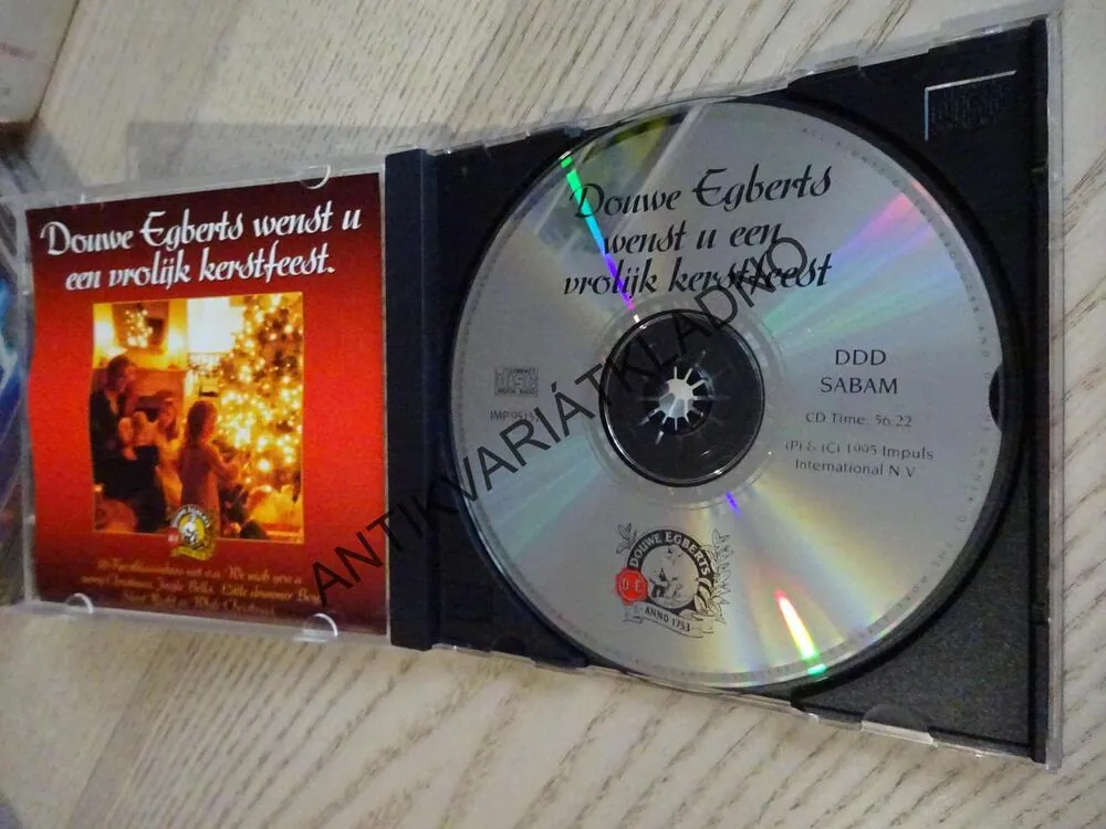 DOUWE EGBERTS WENST U EEN VROLIJK KERSTFEEST, CD