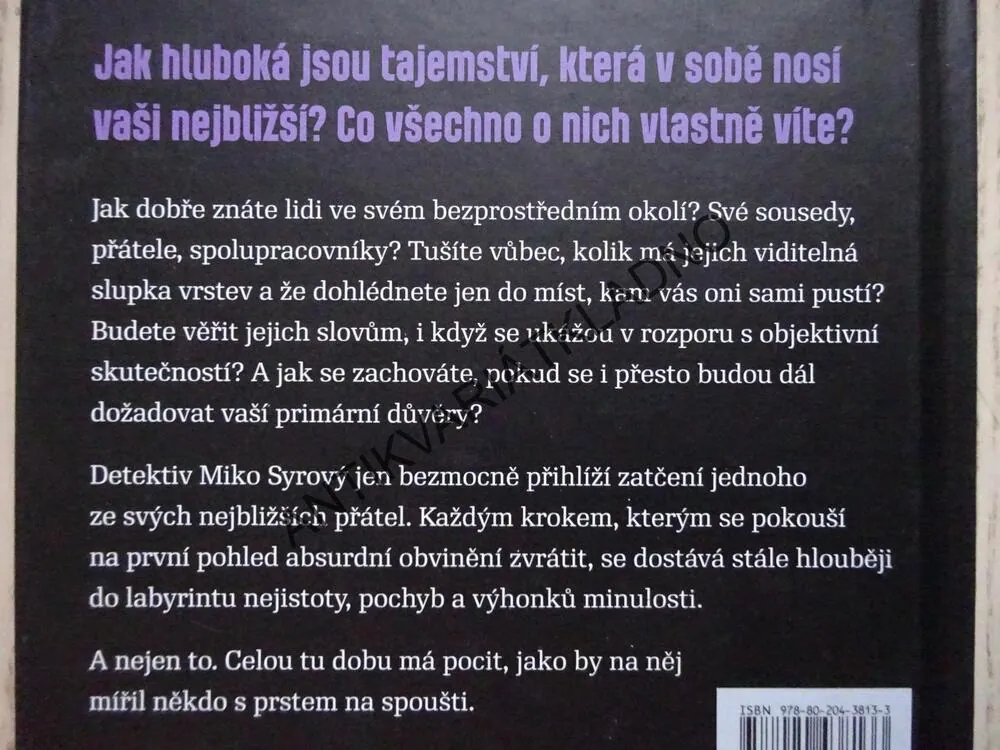 PRIMÁRNÍ DŮVĚRA, PRST NA SPOUŠTI, MARTIN GOFFA, **an