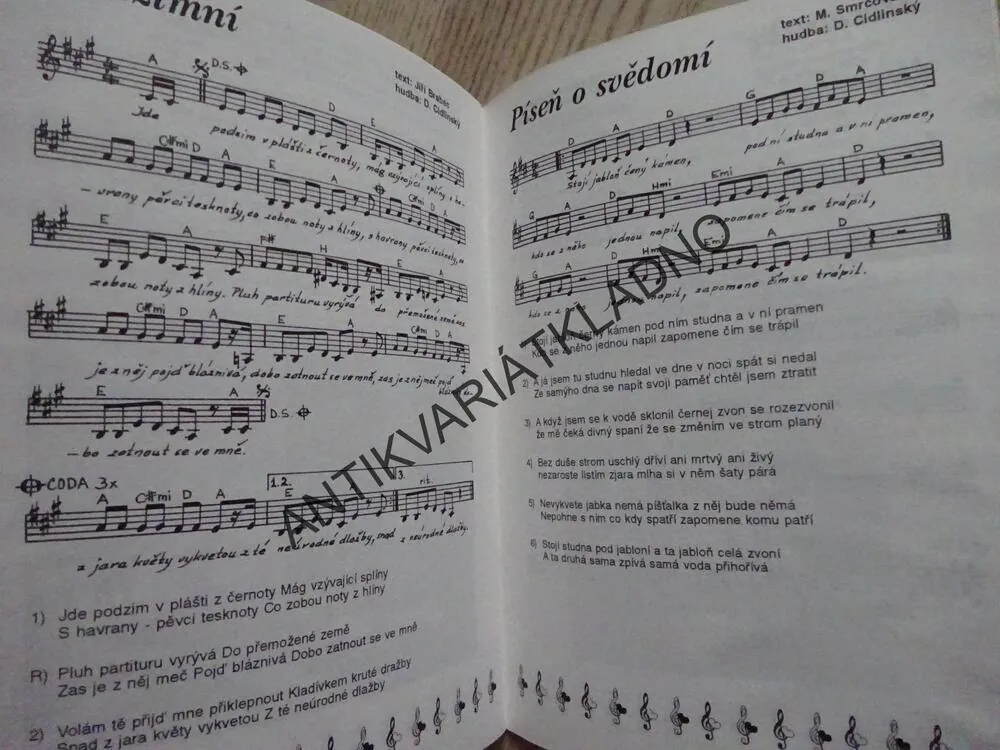 A JE ZASE POHODA 7, DUO CIS I., ZPĚVNÍK, NOTY, TEXTY
