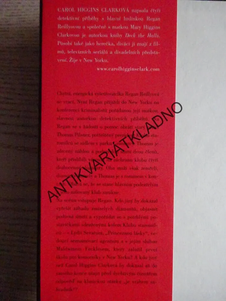 ČERVENÉ OČI, MARY HIGGINS CLARKOVÁ, **an