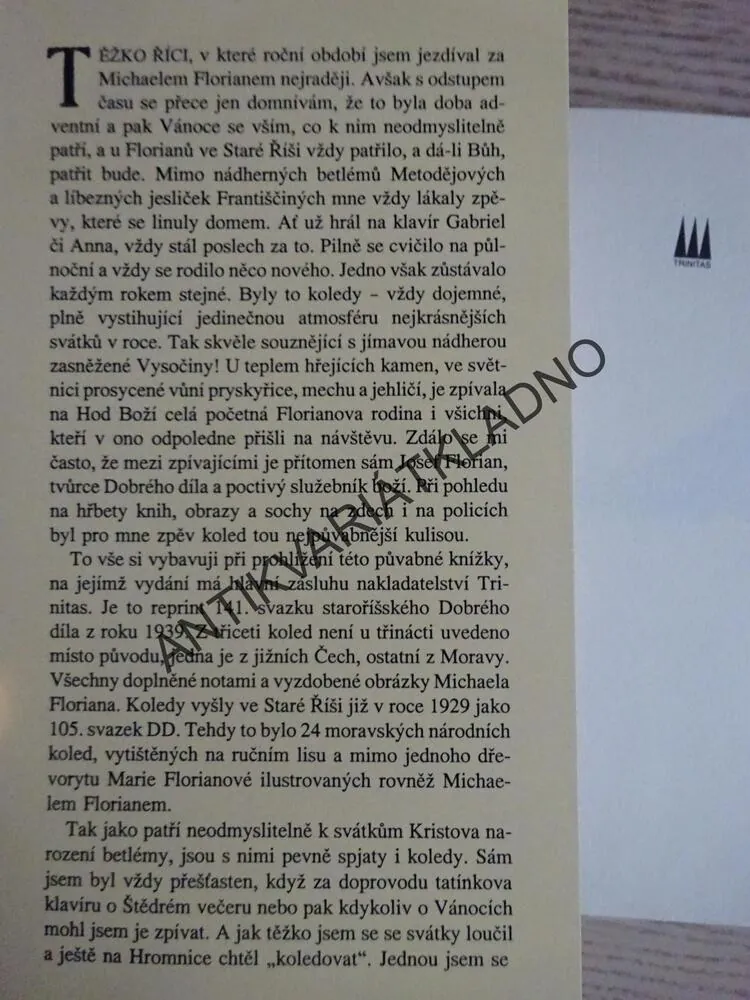 KOLEDY VE STARÉ ŘÍŠI, **an