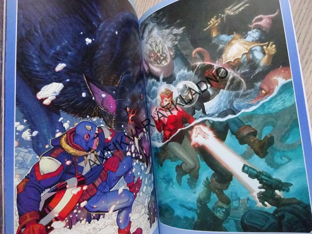 AVENGERS, NA POKRAJI VÁLKY ŘÍŠÍ, KOMIKS MARVEL, **an