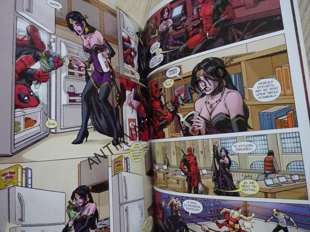 DEADPOOL, DRÁKULOVA VÝZVA, KOMIKS MARVEL, **an