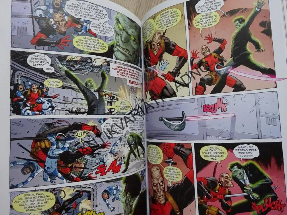DEADPOOL, MRTVÍ PREZIDENTI, KOMIKS MARVEL, **an