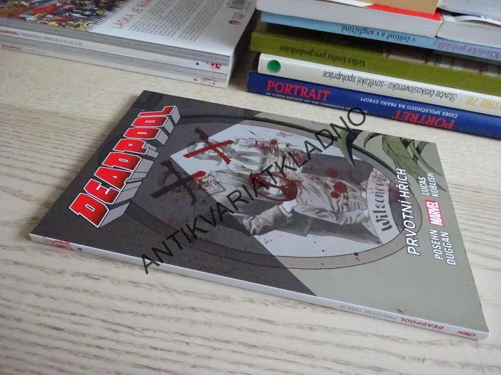 DEADPOOL, PRVOTNÍ HŘÍCH, KOMIKS MARVEL, **an