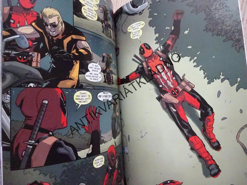 DEADPOOL VS. SABRETOOTH, KOMIKS MARVEL, **an