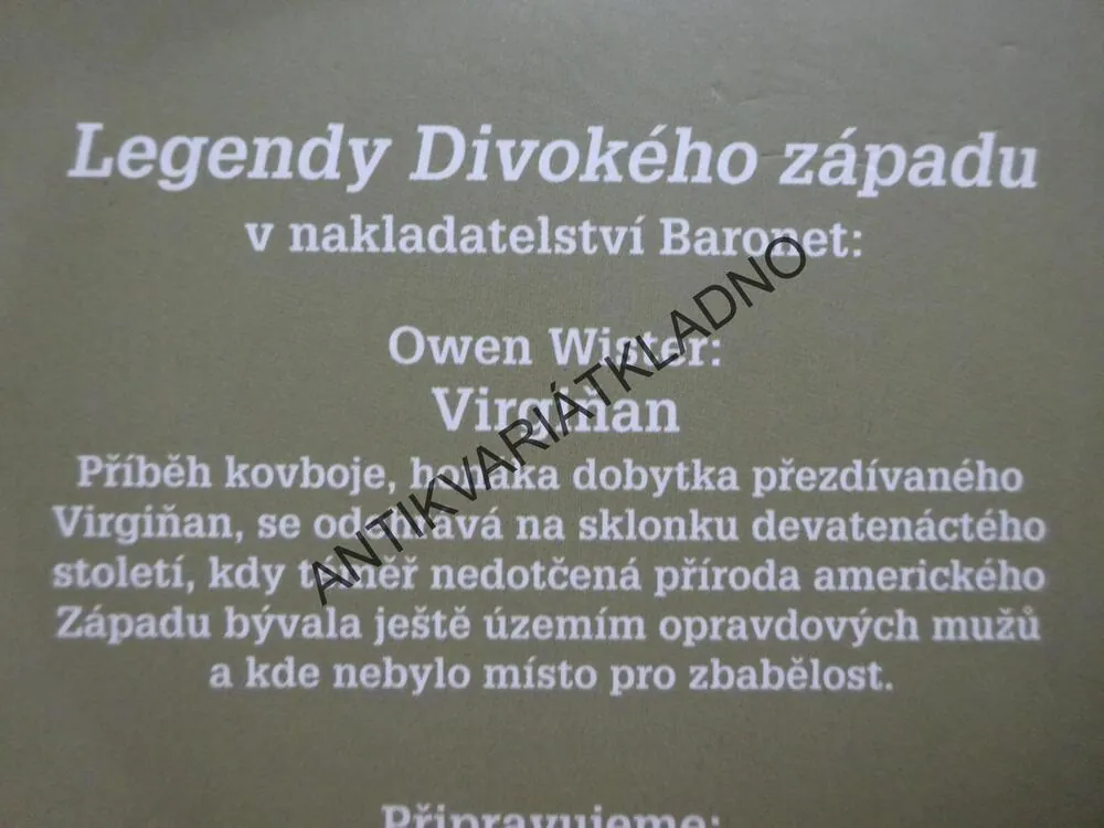 VIRGIŇAN, OWEN WISTER, **an
