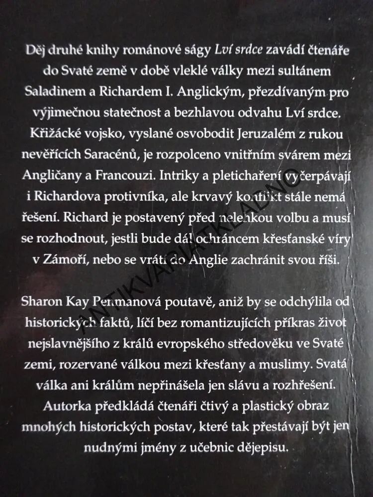 LVÍ SRDCE, SHARON KAY PENMANOVÁ, **an
