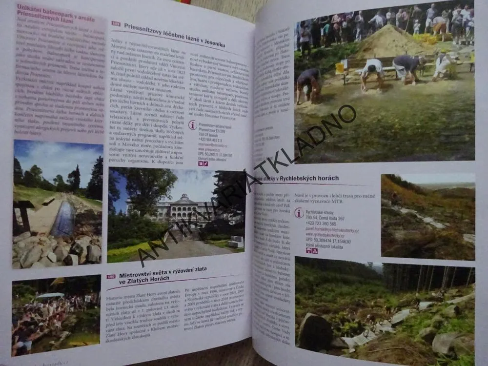 KUDY Z NUDY, NEJLEPŠÍ VÝLETY V ČECHÁCH, NA MORAVĚ A VE SLEZSKU, **an
