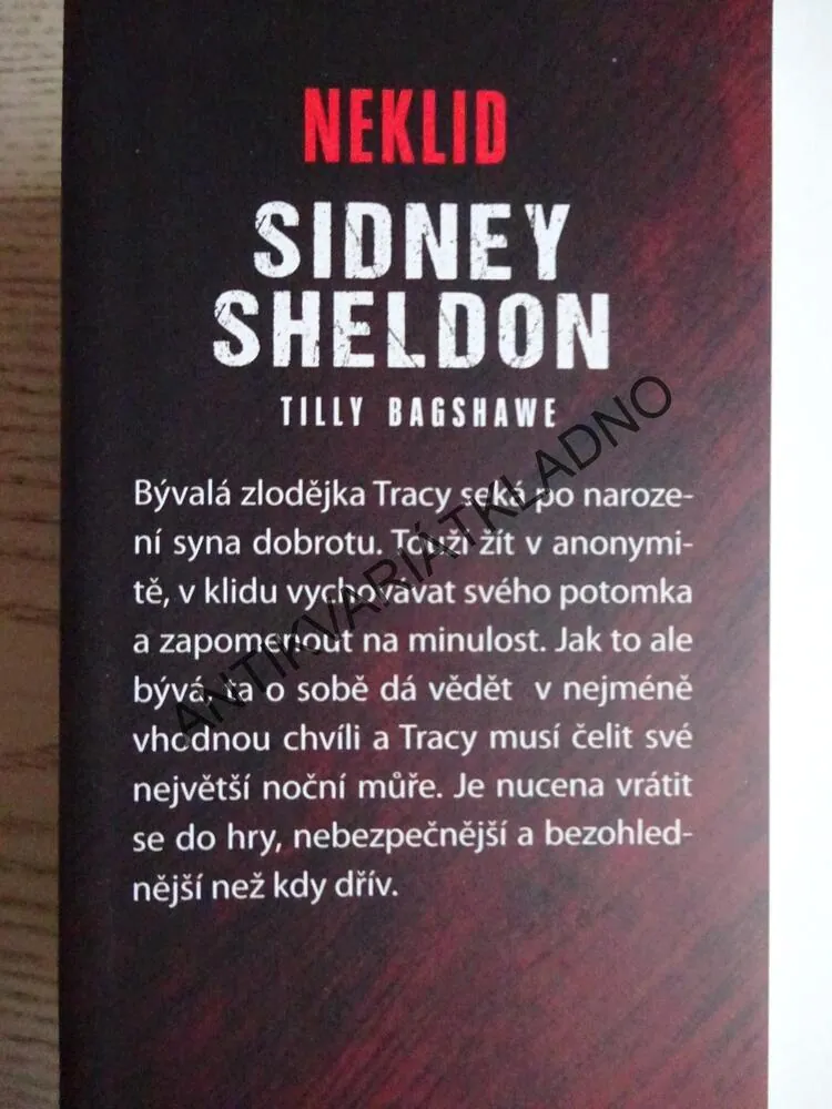 NEKLID, SIDNEY SHELDON, **an