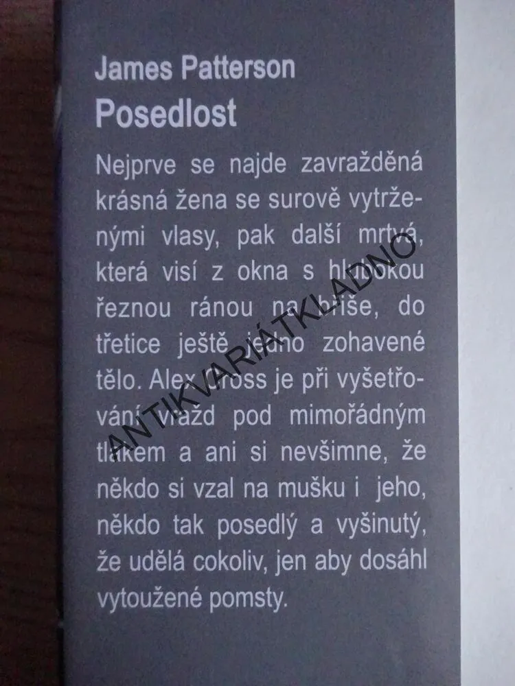 POSEDLOST, JAMES PATTERSON, **an