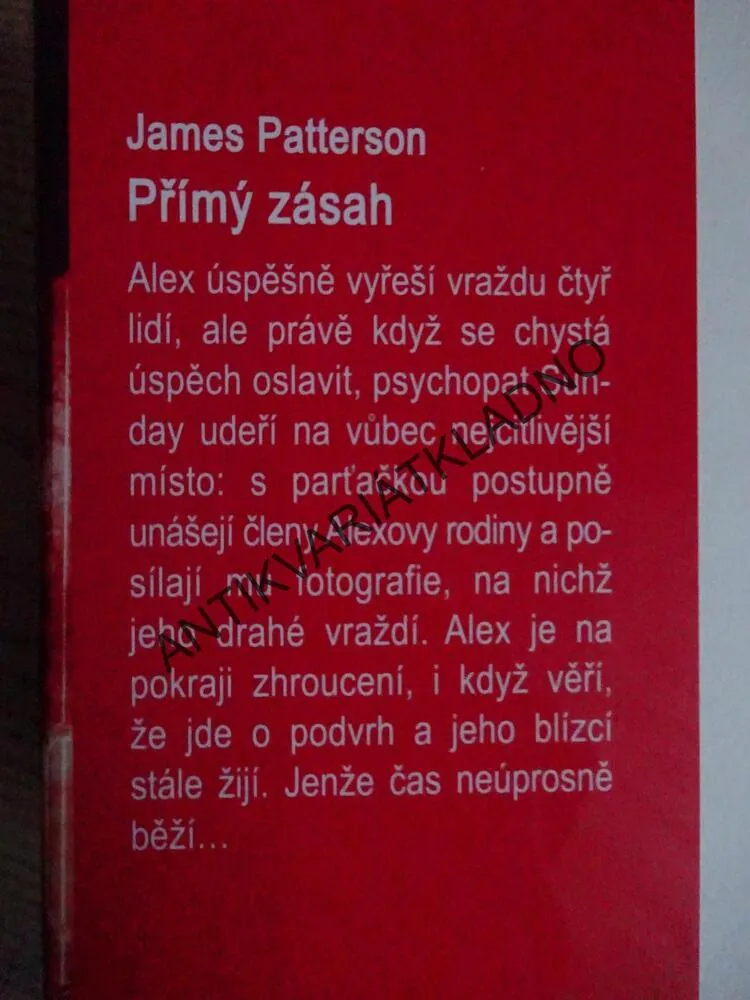 PŘÍMÝ ZÁSAH, JAMES PATTERSON, **an