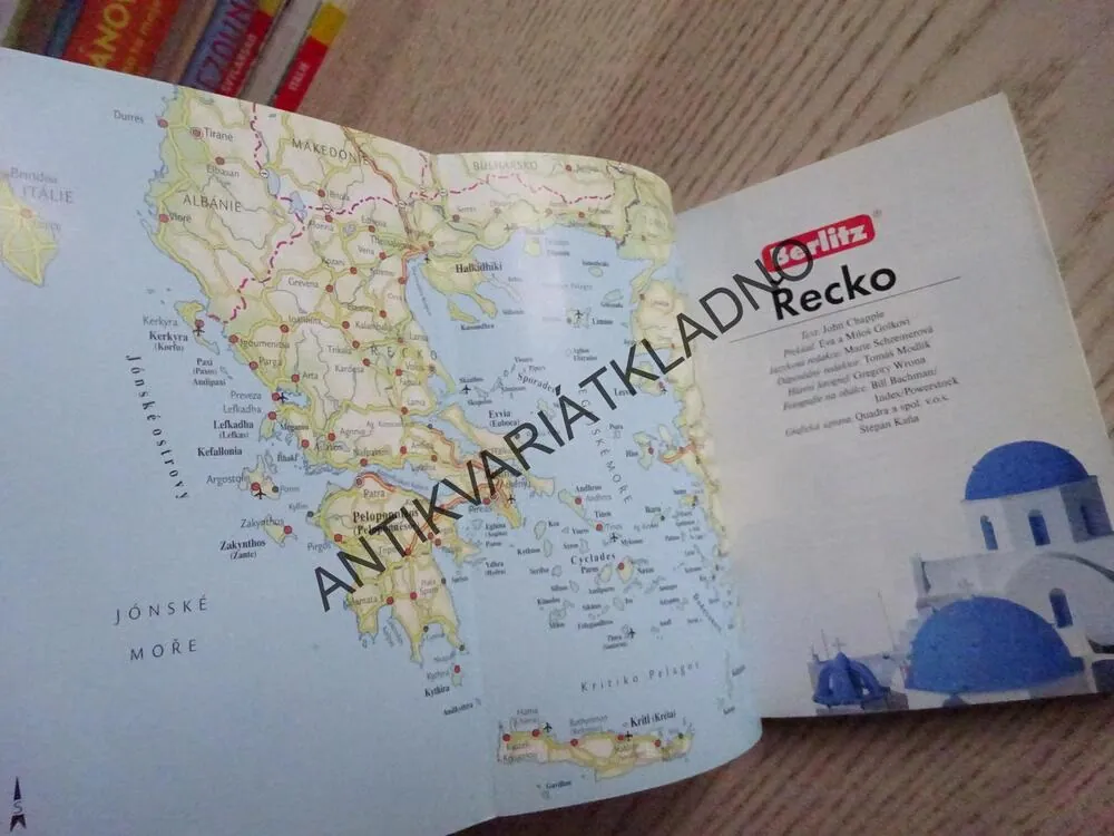 ŘECKO, PRŮVODCE DO KAPSY, **an