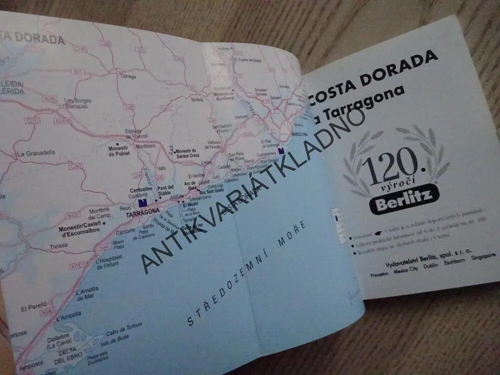 COSTA DORADA A TARAGONA, PRŮVODCE DO KAPSY, **an